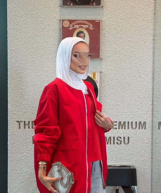 Red jacket