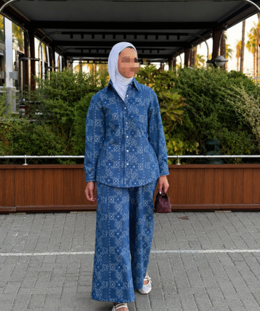 Bandanna jeans set